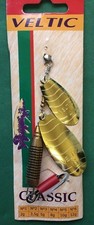 VELTIC FISHING TANDEM SPINNER GOLD - LURE FOR PIKE AND ALL PREDATORY FISH