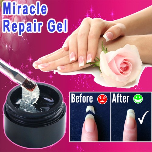 Cracked Nail Repair Gel Armor Nail Gel Coat Growth Treatment Strong
