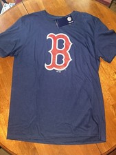 FANATICS MLB MENS BOSTON RED SOX SHORT SLEEVE T SHIRT LOGO SIZE MEDIUM NWT 30
