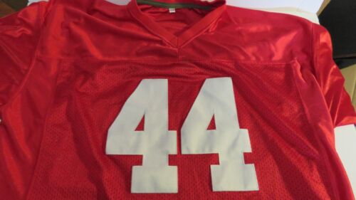 Forrest Gump University Of Alabama #44 Red Graphic Football Jersey Men's XXXL - Picture 2 of 4