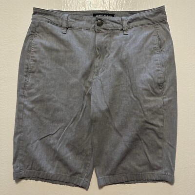 Mavi Jeans 33 x 11'' Mike Gray Heater Texture Weave Flex Chino Shorts