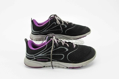 Merrell Women Shoe Bare Access Arc Size 6.5M Black Running Pre Owned xq