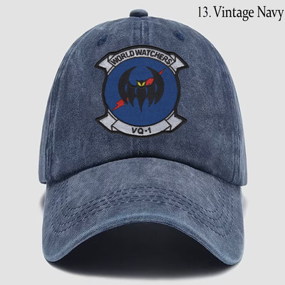 Custom Embroidered Hat VQ-1 World Watchers, Veteran Cap, Trucker Hat, Gift Idea
