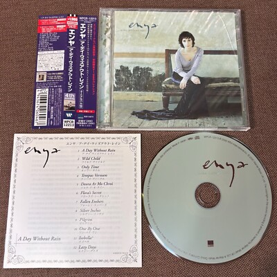 ENYA A Day Without Rain JAPAN CD WPCR-12213 w/ OBI + JPN BOOKLET 2005 reissue