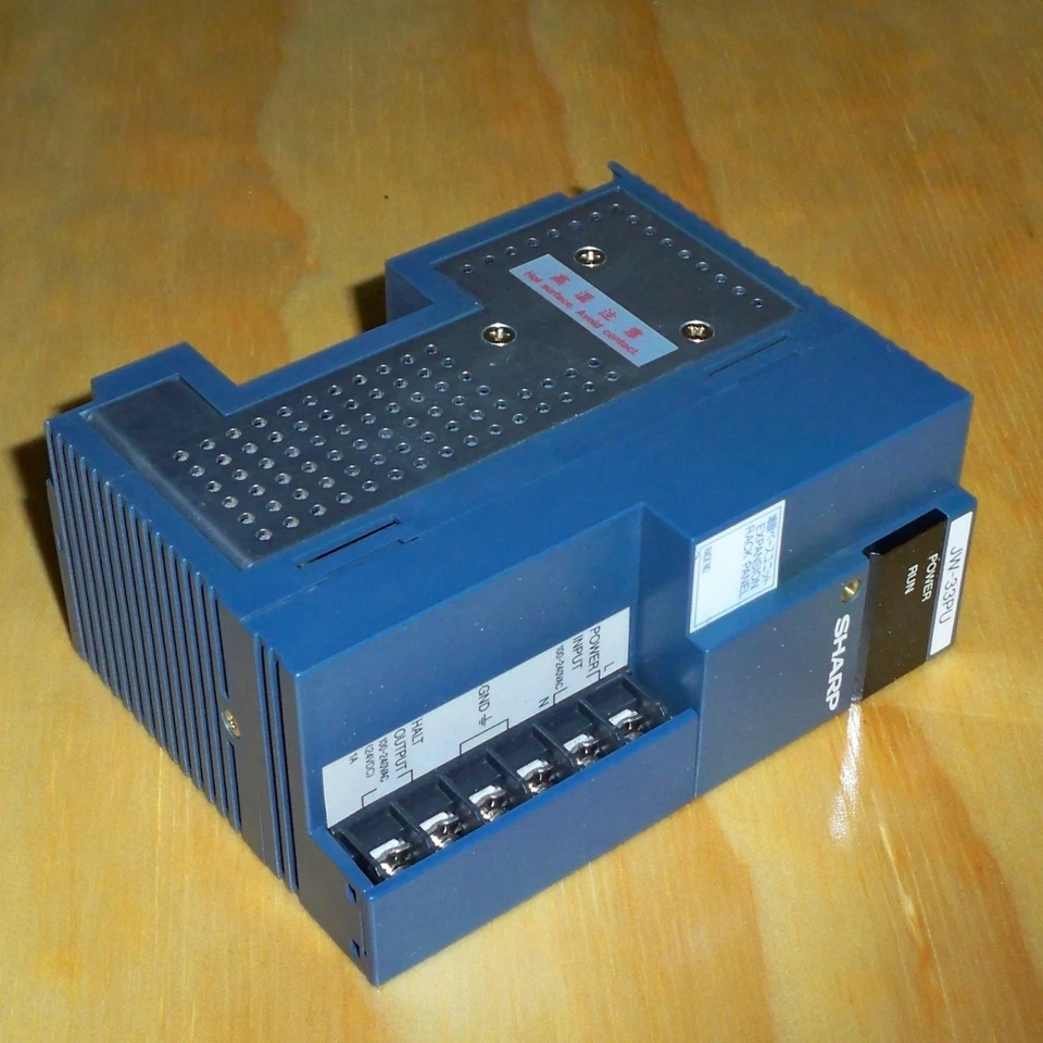 Módulo de fuente de alimentación Sharp serie JW300/30H PLC 100-240V~ entrada 5VDC 4,5A JW-33PU Foto 2 de 4