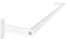 Towel Bar for Bathroom Wall, 24 Inch Single Towel Rod Rack, White
