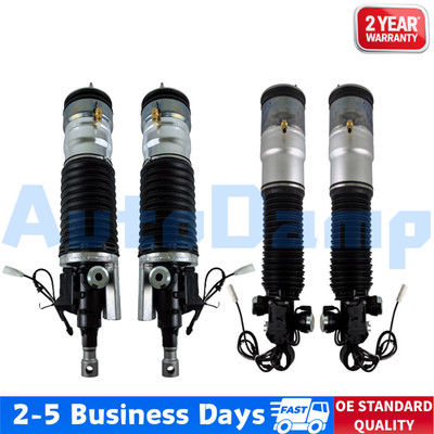 4Pcs Front & Rear Air Shock Struts For Rolls Royce Ghost RR4 Wraith RR5 Dawn RR6
