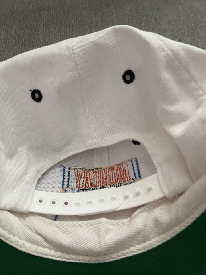 Monday Night Football ABC NFL Vintage Blanco Hombre’s Snapback Sombrero Aguja Americana Foto 4 de 4