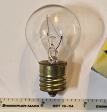 Satco S3630 Intermediate Base 25-Watt S11 Light 1 Count (Pack of 1), Clear