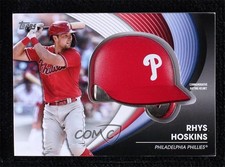 2022 Topps Series 2 Batting Helmet Commemorative Relics Rhys Hoskins #BH-RH 9xo