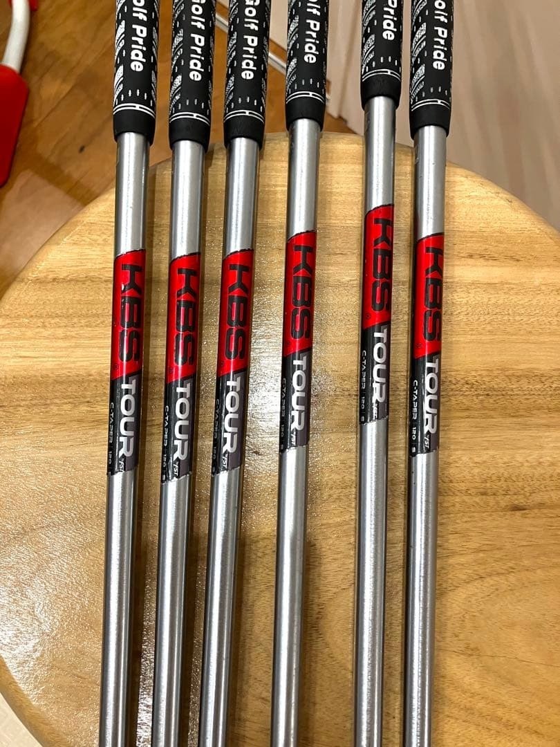 USED HONMA T WORLD TW747Vx Iron Set 6-11 (6pcs) KBS C-Taper 120 S 