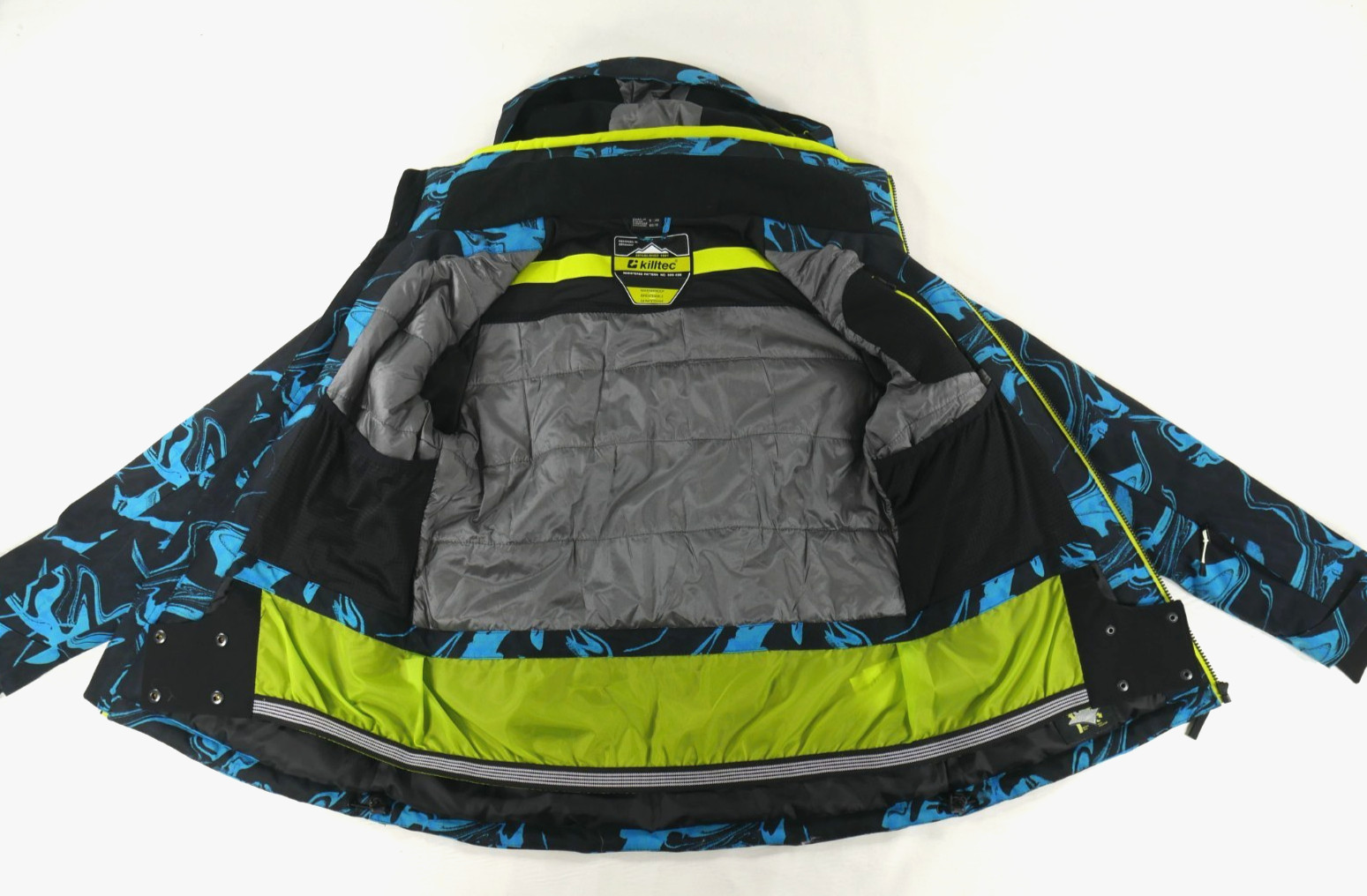 Killtec Pattern Ski Jacket Waterproof Insulated T… - image 7