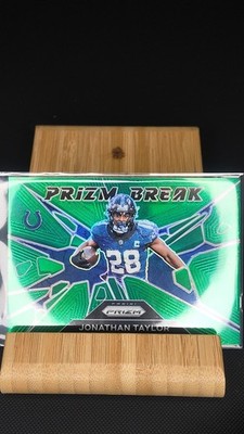 Jonathan Taylor Prizm Break Green Indianapolis Colts 2024 Panini Prizm #4