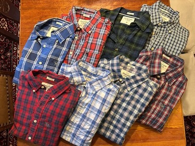 8x Abercrombie & Fitch Herren Hemden Größe M