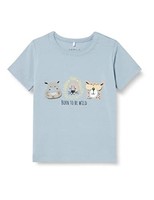 Name It T-Shirt Nbmjoggie Ss, GrößE M, Blau, Baumwolle, Kurzarm
