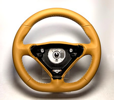 T96 Smaller Thicker Savanna Beige Napa Leather Steering Wheel Porsche 996 986