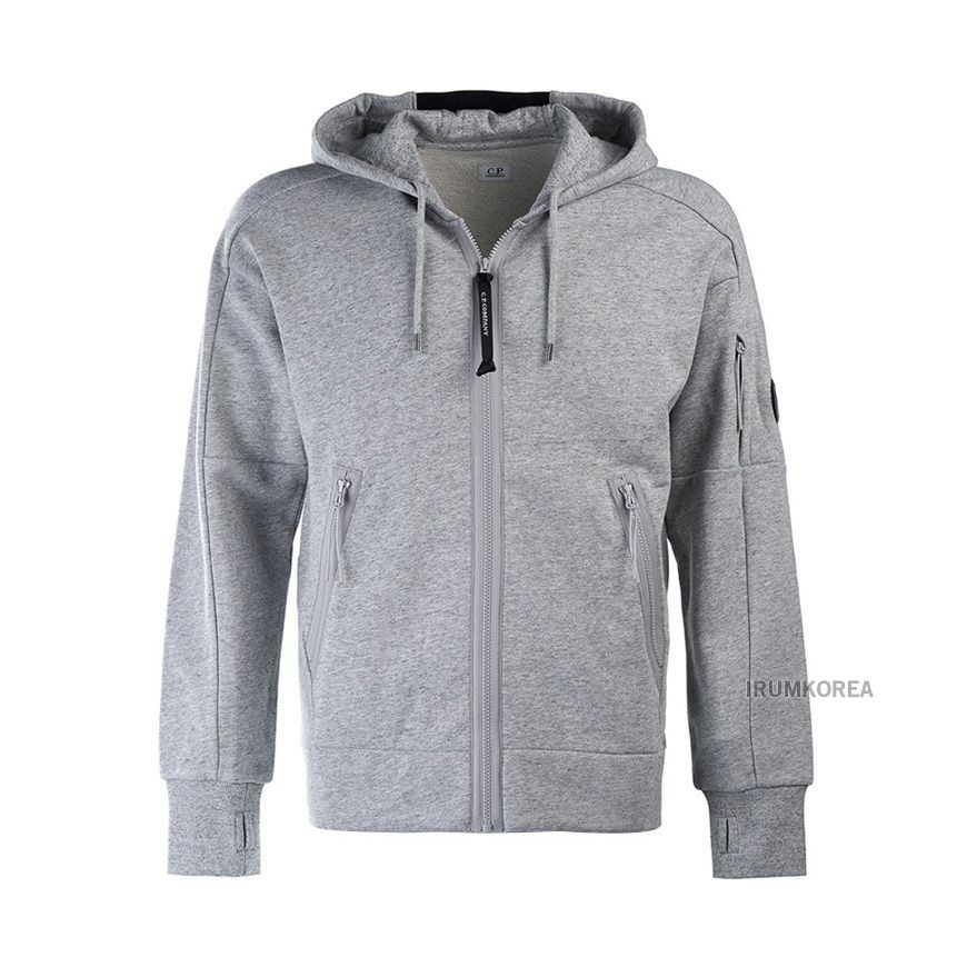 CP Company Men's Diagonal Hooded Zip-Up 143035615
