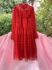   Red Lace Dress (US 16/XXL) - Engagement/Banquet/Party  
