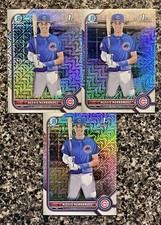 2022 Bowman Chrome Prospects Mojo Refractor #BCP-172 Alexis Hernandez Cubs (3)