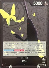 • Imu • OP13-079 Leader Carrying on His Will One Piece TCG NM