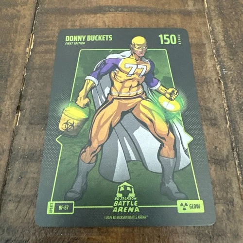 Bo Jackson Battle Arena Update #BF-67 Donny Buckets Luka Donicc Glow Foil