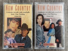 New Country Cassette Bundle: October-November 1994 Factory Sealed Tape Lot
