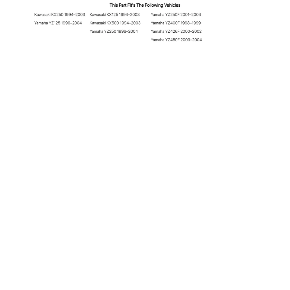 Streamline Front Steel Braided Brake Line CR Style For KAWASAKI KX125 1994-2003 - Изображение 2 из 2