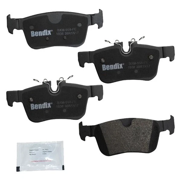 For Volvo S90 2017 Bendix Premium Copper Free Semi-Metallic Rear Disc Brake Pads Foto 2 de 2