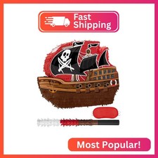 WERNNSAI Pirate Pi&ntilde;ata - Pirate Ship Birthday Party Favors Decorations