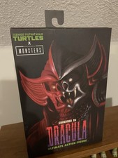 NECA TMNT X Universal Monsters Shredder Dracula Ultimate Action Figure Horror
