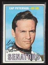 1967 Topps #387 Cap Peterson - VG/EX Set Break!