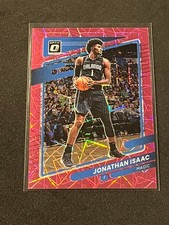 2021-22 Panini Donruss Optic Basketball Jonathan Isaac Pink Velocity 13/79 #48