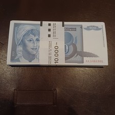 Banconote Da Collezione Fior Di Stampa X 100 Mazzetta Fds Lotto Sc10