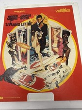 James Bond 007 Live and Let Die 1983 RCA SelectaVision CED Videodisc Roger Moore