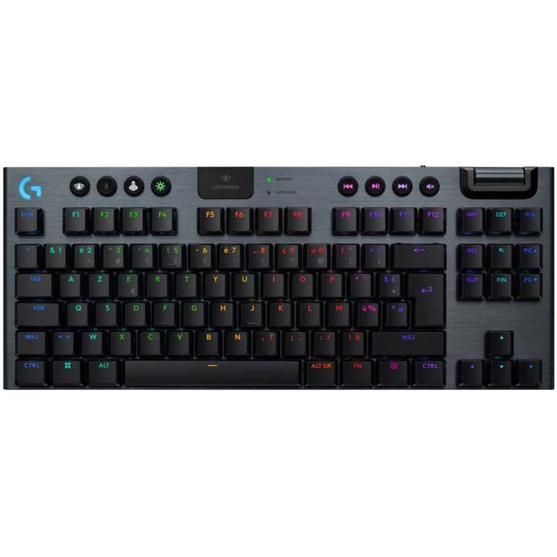 Clavier mécanique ultra plat Logitech G915 X avec switches GL Red Linear