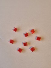 Marx Reissue Ben Hur Coliseum Fastners X 8 Red