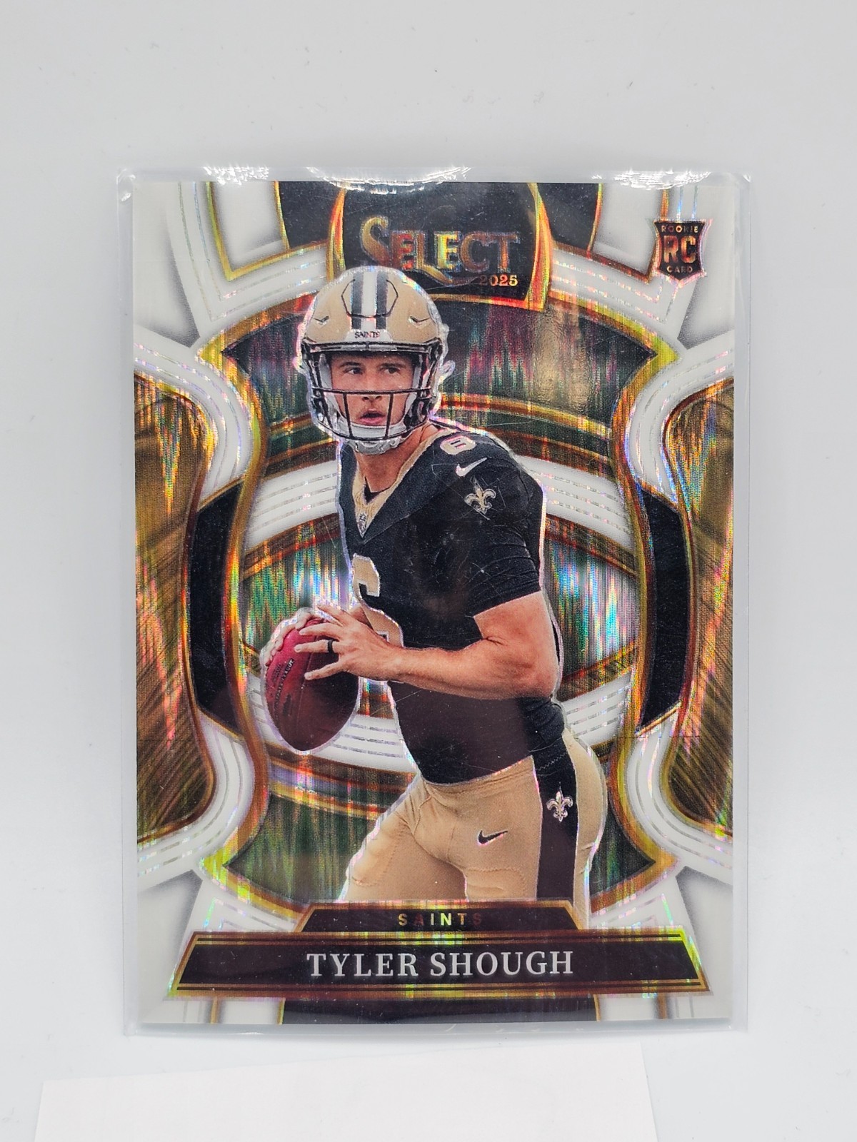 2025 Panini Select TYLER SHOUGH Concourse White Shock Prizm 650 /799