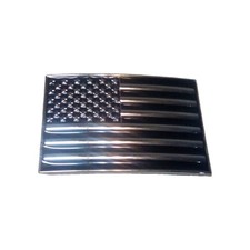 New Metal Belt Buckle, American Flag
