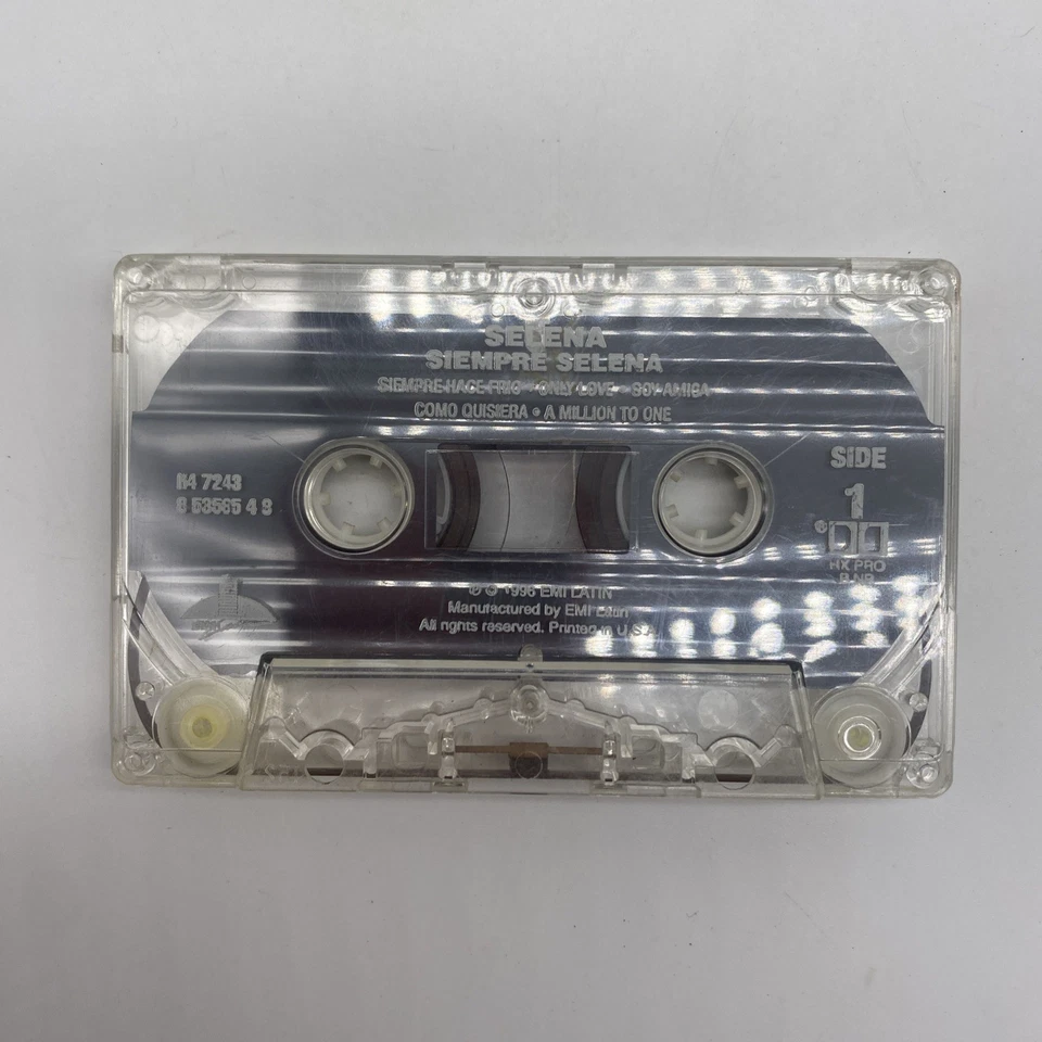Selena Selina Movie Soundtrack Cassette Tape With Case Foto 3 de 4