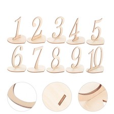 10 Pcs Table Numbers Wedding Party Catering Table Numbers standing table number