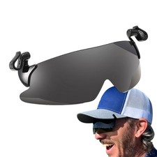 Polarized Fishing Glasses Hat Visors Sport Clips Cap Clip On Sunglasses Eyewear
