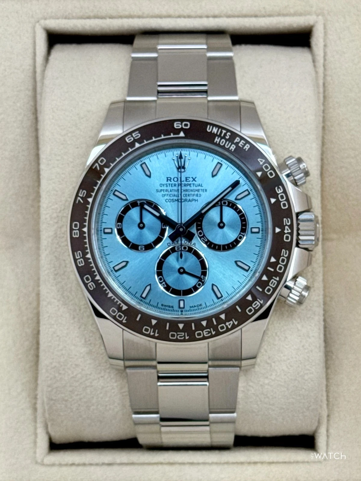 NEW 2025 Rolex Daytona 40mm 126506 Platinum Ice Blue Dial