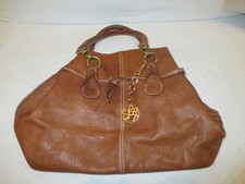 Handtasche Shopper orig. Escada Sport cognacbraun echt Leder 38 x 30 x 20 cm