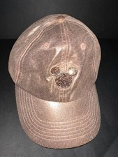 DISNEY PARKS Mickey Mouse Briar Rose Gold Sequin Icon Cap Hat Adult 55-59CM