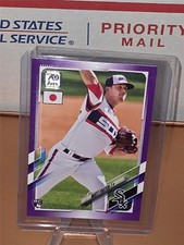 2021 Topps Japan Edition Purple /50 Matt Foster #177 Rookie RC