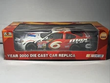 2000 Mark Martin #6 Valvoline Max Life 1/24 Diecast Team Caliber White Knuckle