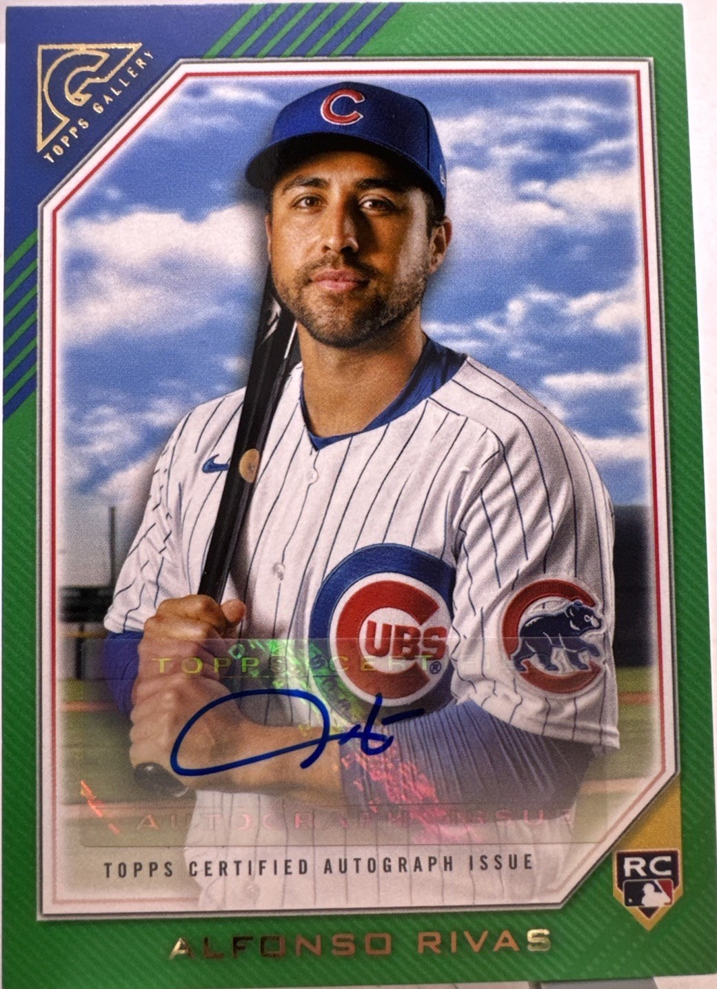 2022 Topps Gallery - Rookie Autographs Alfonso Rivas #RA-ARI Green /99 ...
