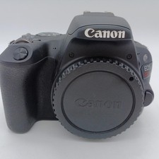 Canon EOS Kiss X9 DSLR Camera w/ EF-S 18-55mm  55-250mm lenses,Used