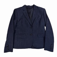 Custom Loro Piana Mooving Travel Fabric Double R x Ravi Ratan Blazer Fits 6-8 US