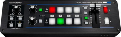 SLIGHTLY USED Roland V-1SDI 3G SDI Video Switcher Mixer for HDMI Cameras CPU...